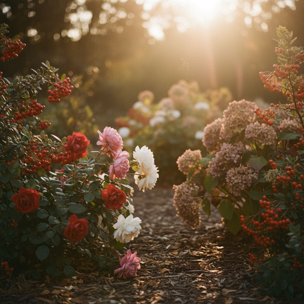 Южный сад в ноябре