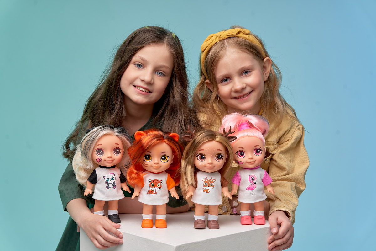 Куклы серии "Лесняши". Фабрика игрушек "Весна".