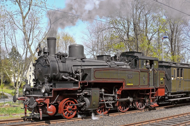 Прусский Т 11 — 7512 Ганновер — DR 74 231 — Ваттеншайд 