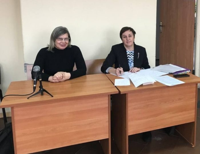 Каверзина* — слева. Фото из телеграм-канала.