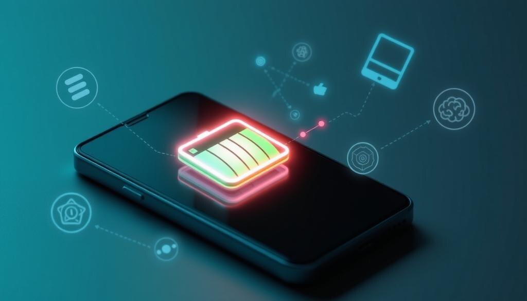    Изображение адаптивного режима батареи