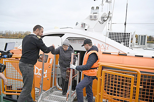    Первый тестовый рейс «Валдая». / ФОТО Юлии Фроловой Администратор