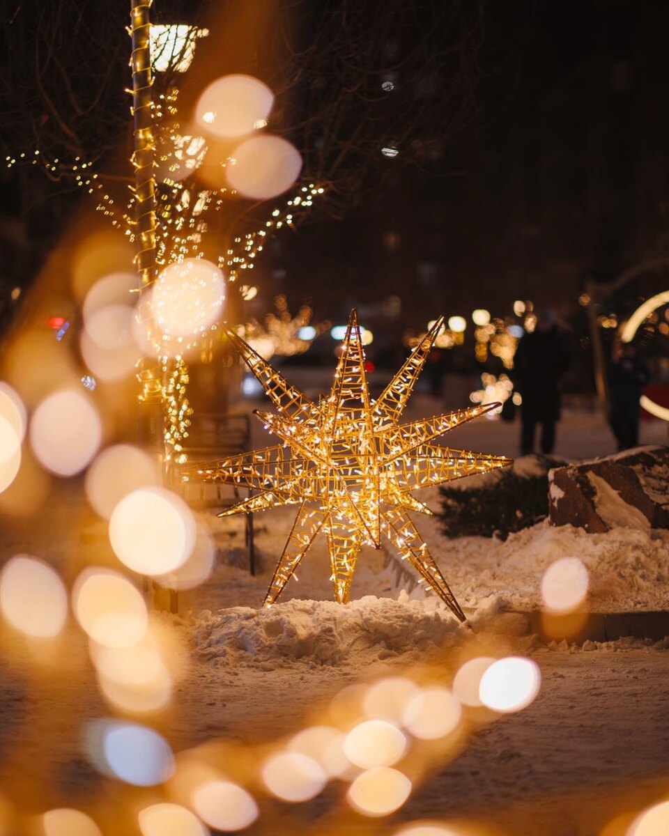     15 ноября в Красноярске на бульваре Экзюпери зажгут большие звёзды