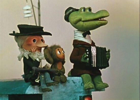 Кадр из мультфильма "Чебурашка"