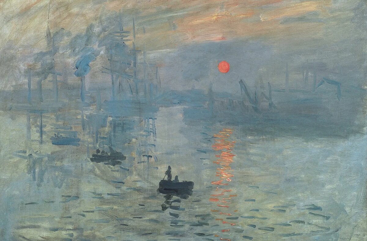 Фото: Клод Моне «Впечатление. Восходящее солнце» (Impression, soleil levant, 1872) / Музей Мармоттан-Моне, Париж