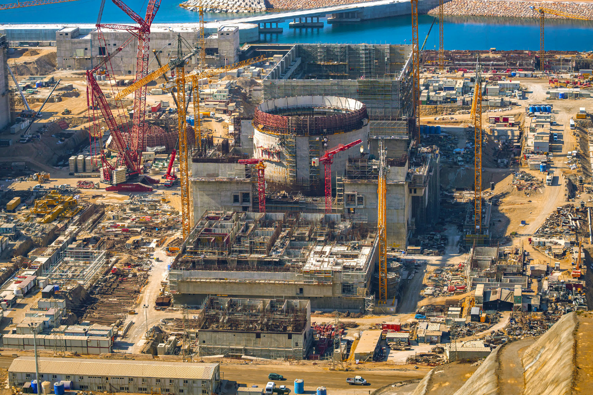 Строительство АЭС "Аккую". Фото: ГК "Росатом"