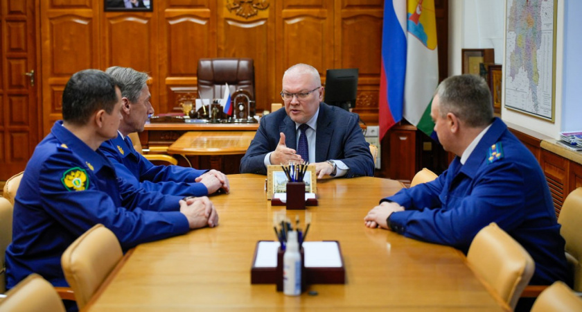    Замгенпрокурора России представил губернатору нового прокурора Кировской области
