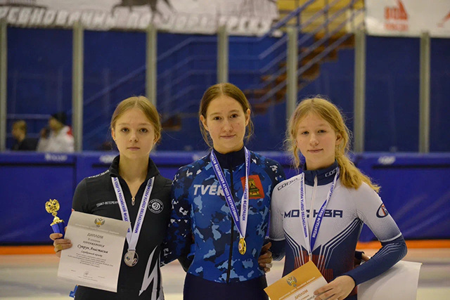 Тверичанка стала победительницей всероссийских соревнований по шорт-треку