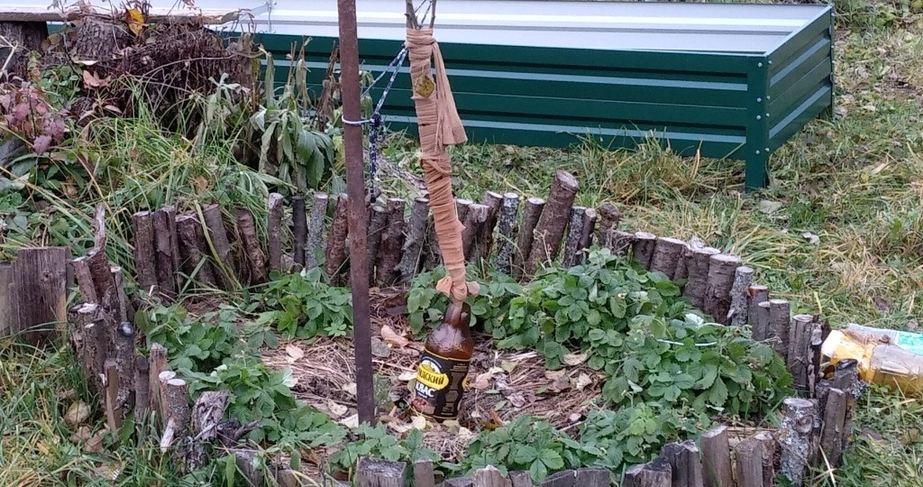 Полезное применение капроновых чулок и колготок на даче