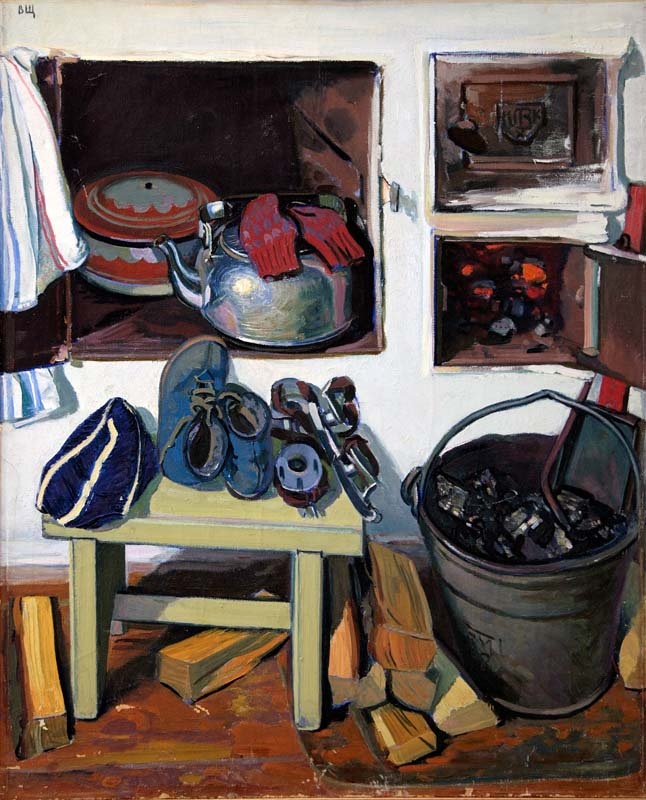 Пришла зима. Щебланов В.Ф. РОМИИ_ОФ_6116