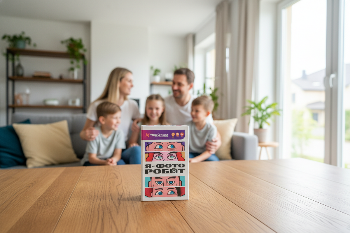 Настольная игра для развития внимания «Я-ФОТОРОБОТ»