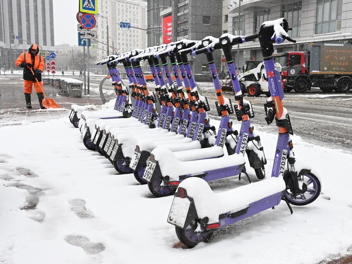    Снегопад в Москве© РИА Новости / Михаил Воскресенский