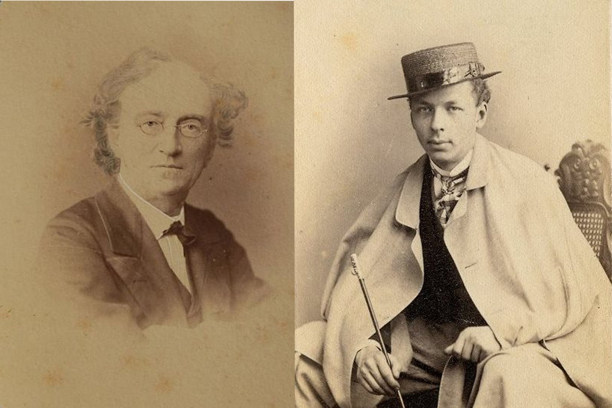 Федор Тютчев и Владимир Мещерский. 1860-е годы. 