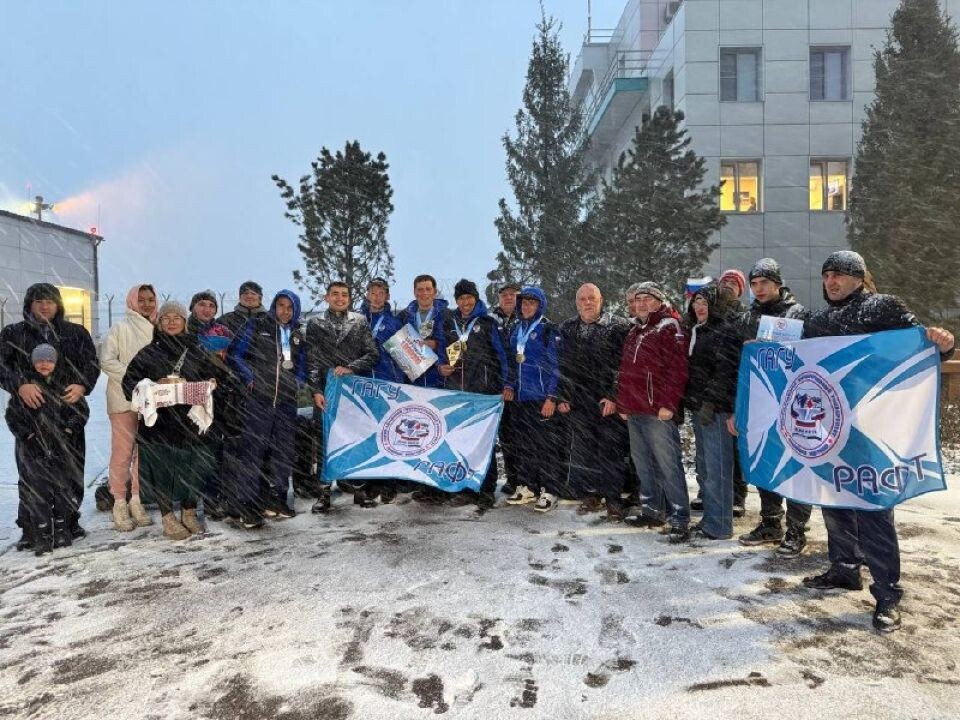    Возвращение студентов ГАГУ с чемпионата мира по рафтингу. Источник: Telegram-канал "Радио ГАГУ"