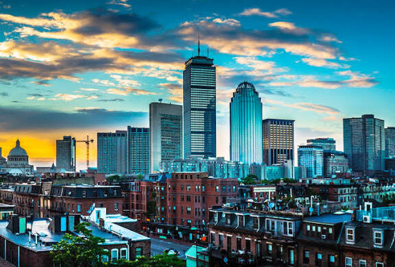 Город Бостон, где я мог оказаться по приглашению своих друзей греков, чтобы писать портреты.