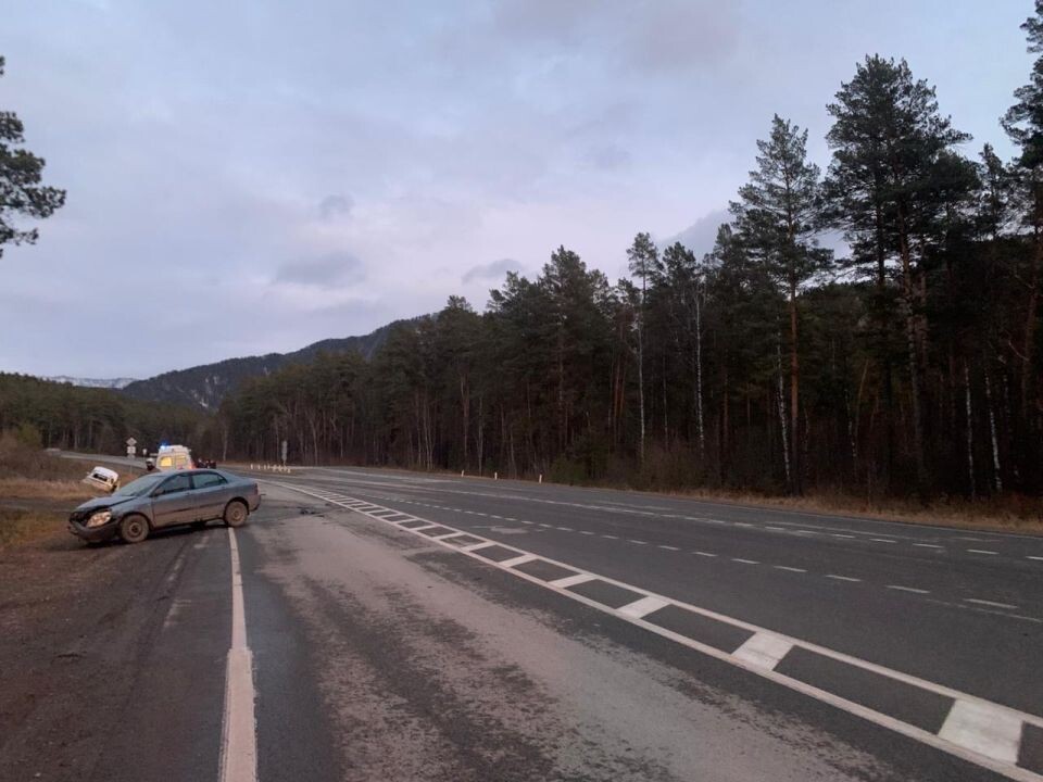    ДТП у села Камлак. Источник: МВД по Республике Алтай