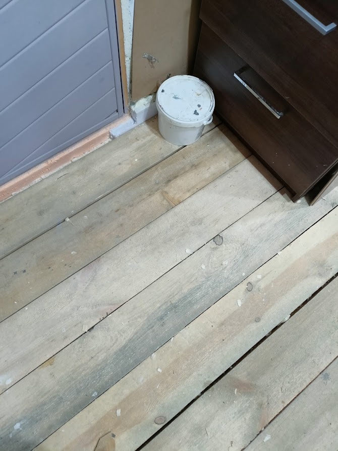 временный пол 