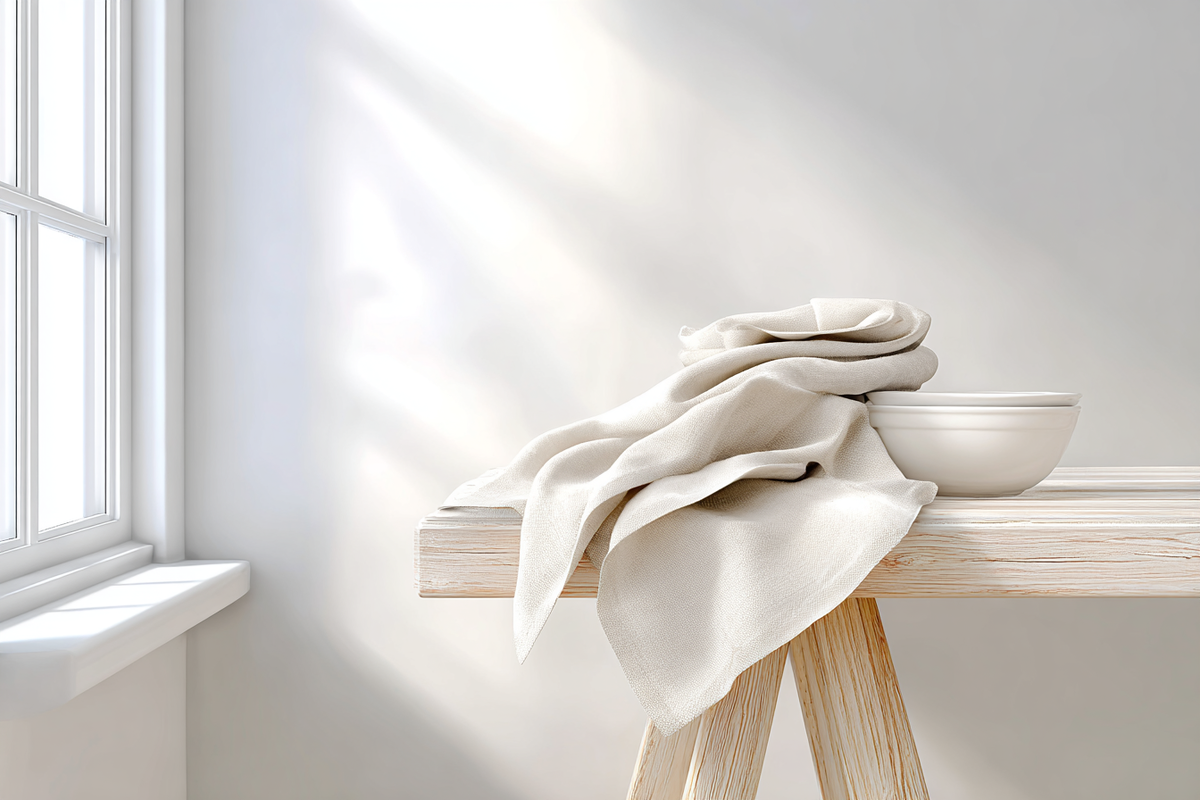 Моё «утро без суеты» начинается с тихой кухни и одной кружки чая. Фото создано с помощью нейросети.