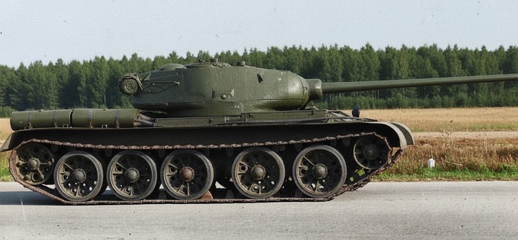 Т-44 на испытаниях