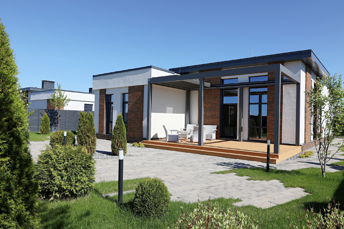 Один из вариантов домов в КП "Титул Зубово"