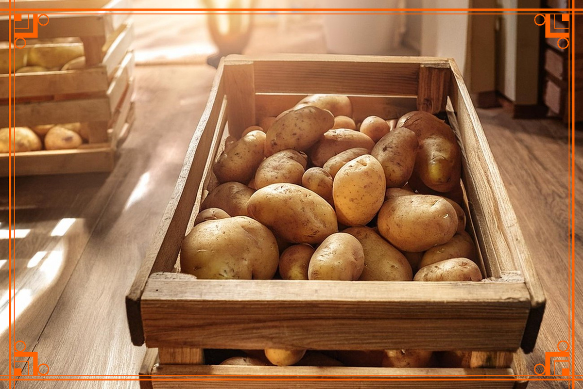 Фото из интернета. как хранить картофель