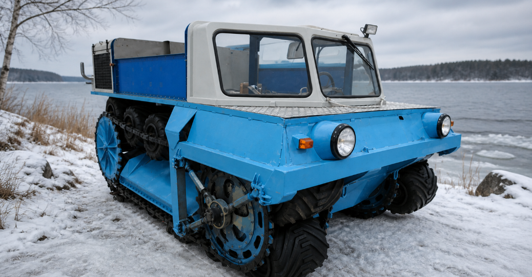 ЗИЛ-3906 «Аэролл»: машина, которая сама выбирает режим движения