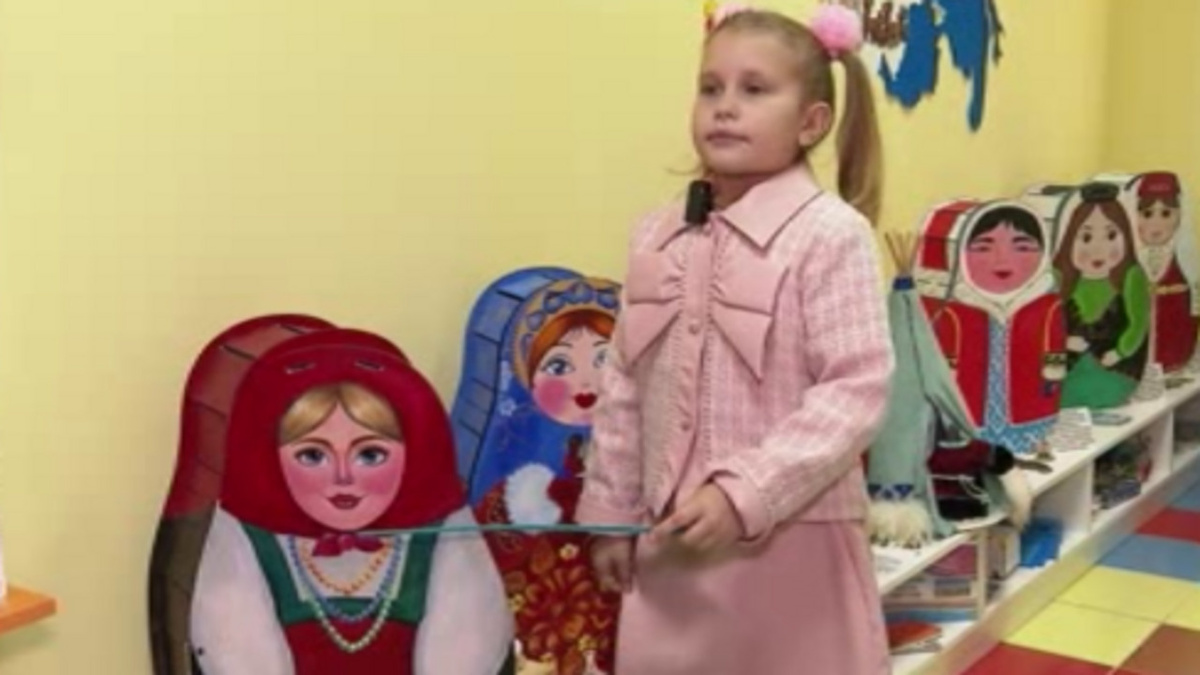    В курском детском саду появились матрёшки высотой с воспитанников