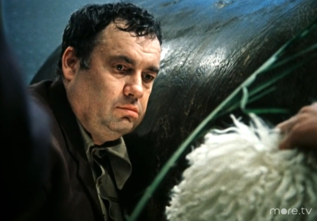 Кадр из кинофильма "Гараж", 1979 г., режиссер Эльдар Рязанов, сценаристы Эмиль Брагинский, Эльдар Рязанов, композитор Андрей Петров (скриншот)