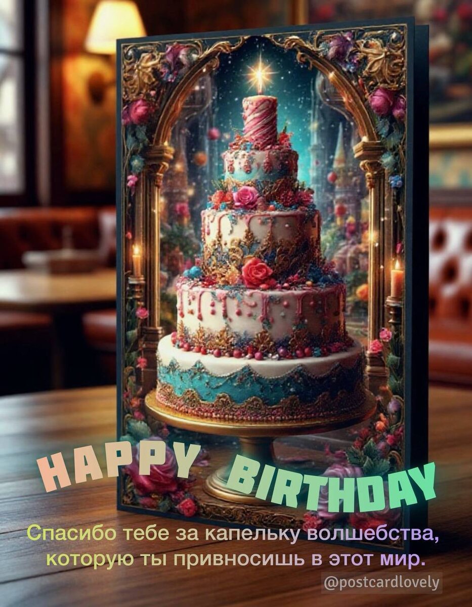 Открытки с Днём рождения: подарите праздник в один клик