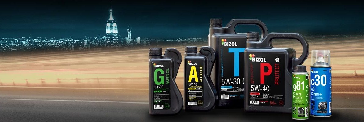 Моторные масла и автохимия Bizol (Германия) 