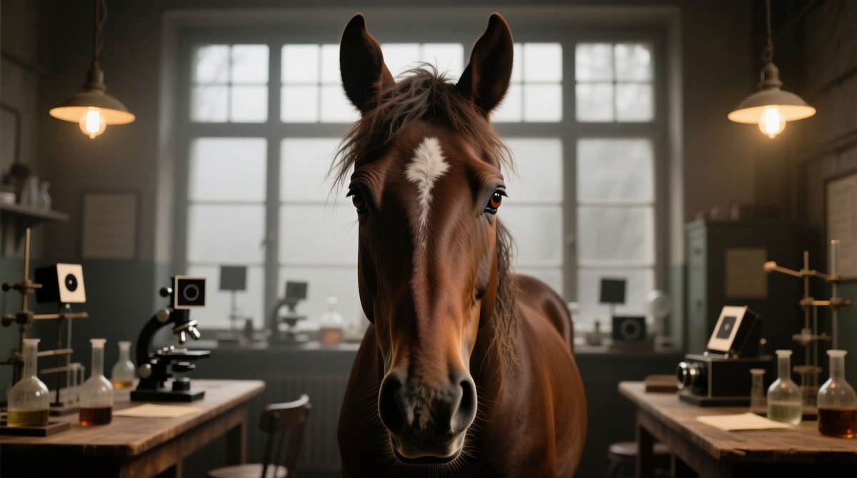 Лошадь Ганс перестала решать задачи, когда зрителей не было видно. Это открытие — «эффект экспериментатора» — легло в основу современных научных методов, исключающих случайное влияние исследователя.