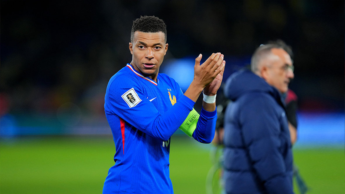    Килиан Мбаппе. Getty Images