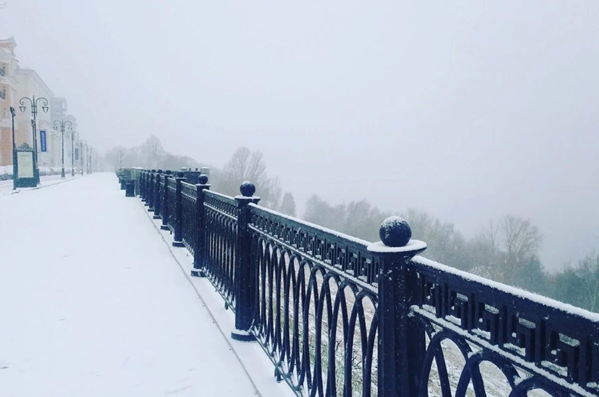    МЧС предупреждает о сильном снеге и гололёде в Нижегородской области