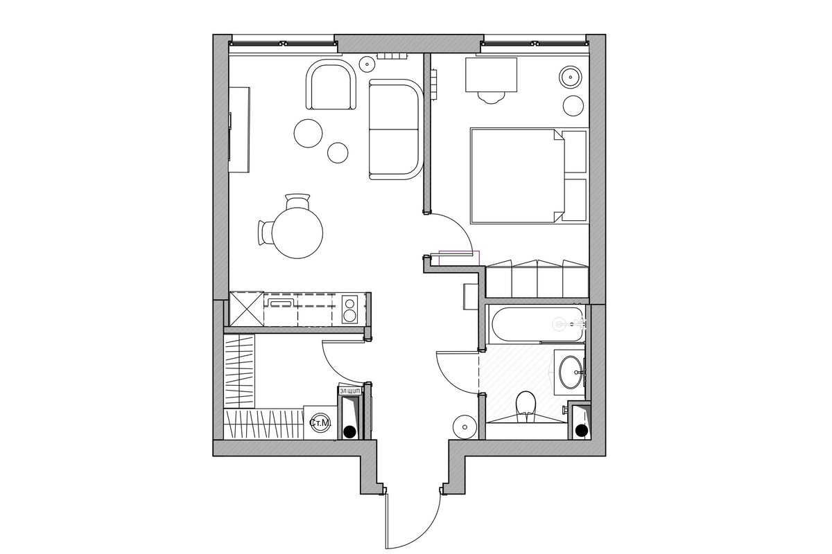 Планировочное решение