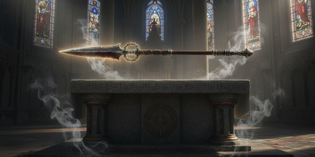 Что скрывает копье, пронзившее Христа