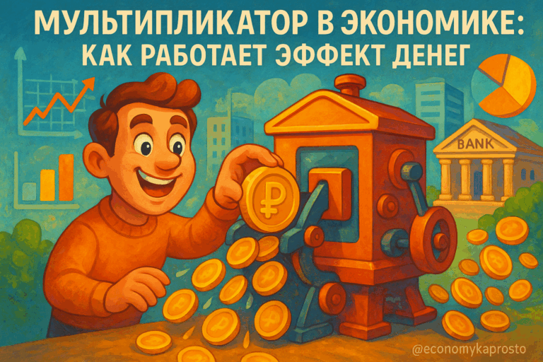    Мультипликатор в экономике: как работает эффект денег admin