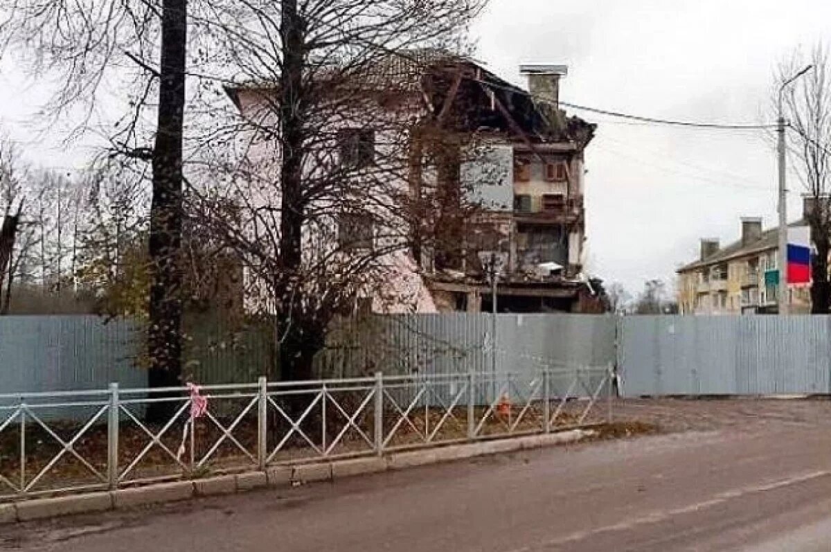    Дом в посёлке Куркино планируют восстановить в марте 2026 года