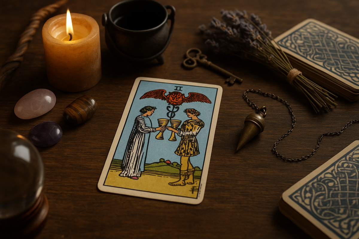 2 Чаш: момент взаимности. Всё честно, ясно и по обоюдному желанию.