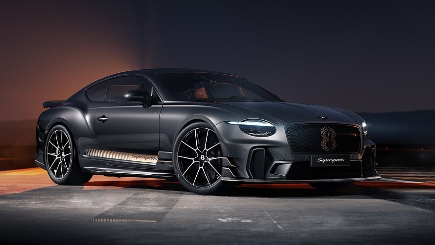    На фото: Bentley Continental GT Supersports