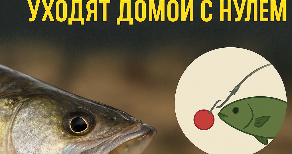 7 хитрых уловок рыбы, из-за которых рыболовы уходят домой с нулём