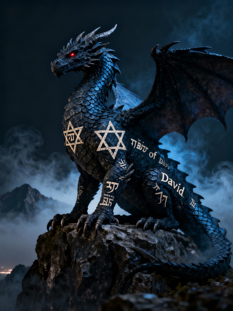 Норберт — не просто дракон, а живой артефакт, наполненный древней магической силой Израиля. Звезды Давида и ивритские руны, покрывающие его тело, указывают на сакральную миссию этого существа — охранять тайны и выполнять роль стража, что никогда не показали в фильме, скрывая его истинное предназначение.