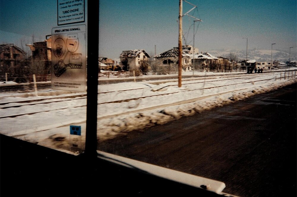    Сараево. «Аллея снайперов» в 1996 году. Фото: ru.wikipedia.org