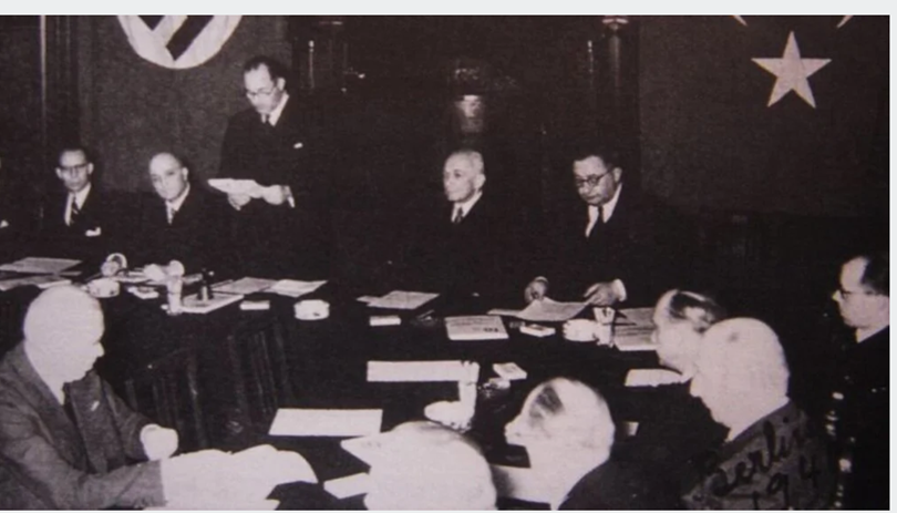 Подписание турецко-немецкого «Пакта о ненападении» 18 июня 1941 года. Фото из открытых источников