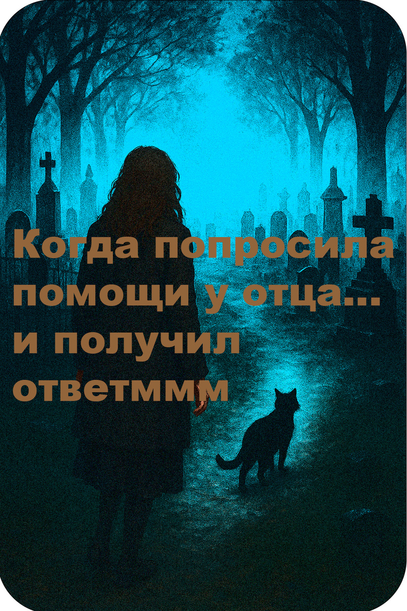 Когда попросила помощи у отца… и получил ответ