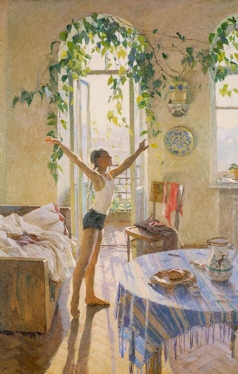 Т. Н. Яблонская, «Утро»