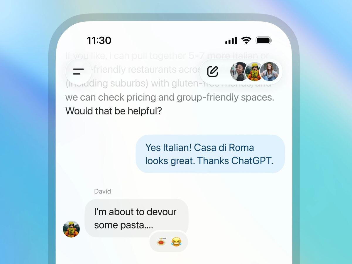    В ChatGPT появились групповые чаты