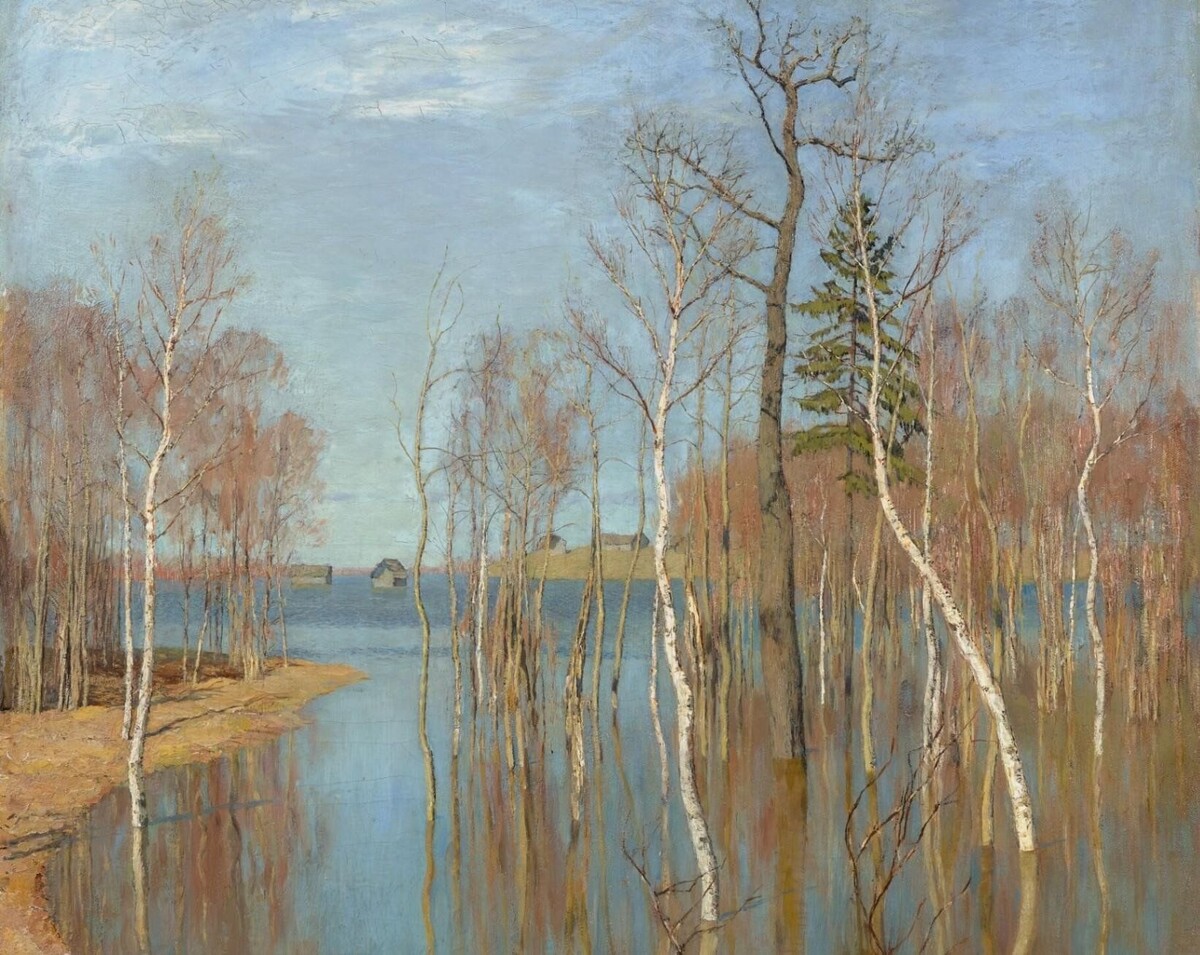 И. И. Левитан, «Весна. Большая вода»