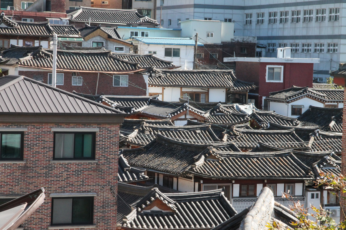 Ханок Букчхон. Сеул. Южная Корея