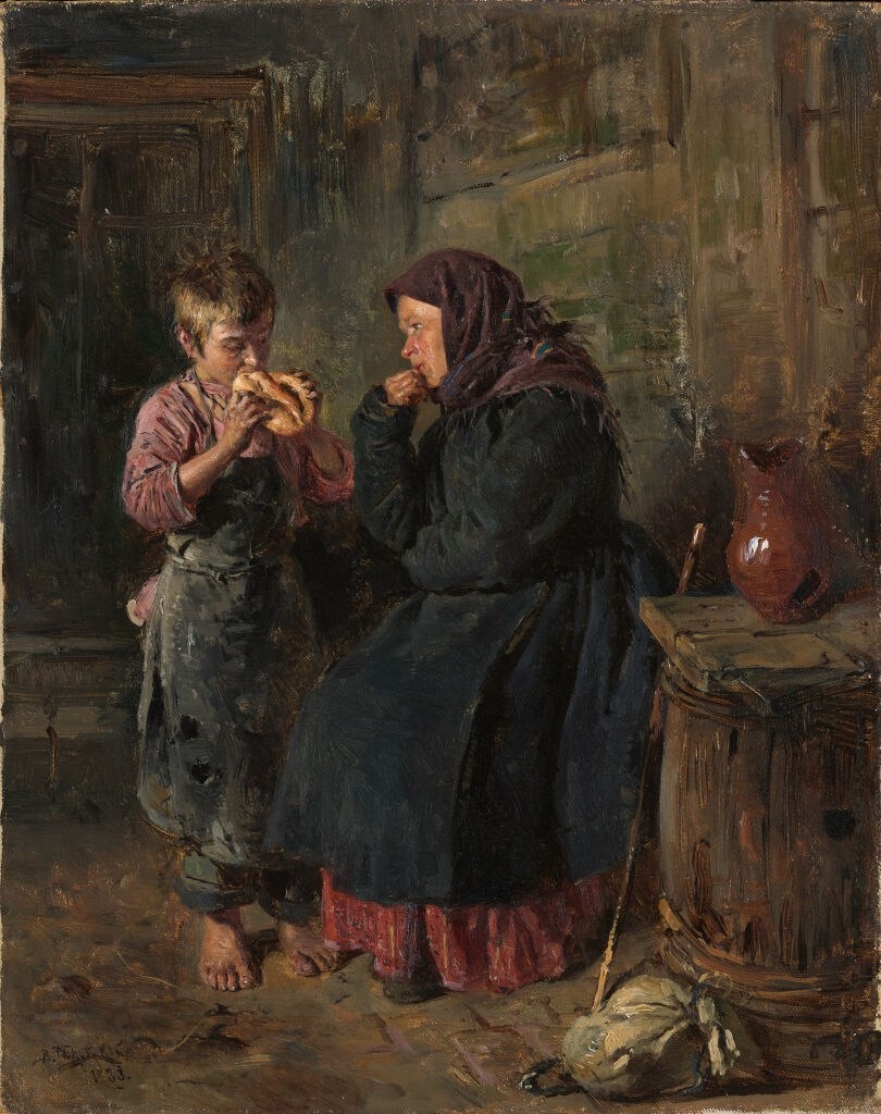 «Свидание», Владимир Маковский, 1883, Третьяковская галерея, Москва
