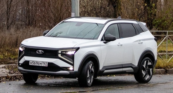 LADA Azimut без Фотошопа... Прорыв года однако...